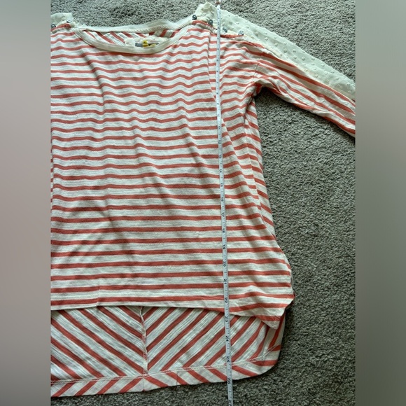 Little Yellow Button by Anthropologie striped shirt small - Picture 5 of 8